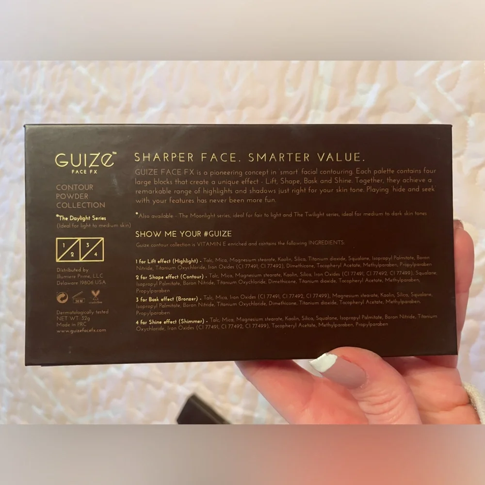 Guize Face FX Contour Bronzer Powder for Medium Olive Skin Tones NWT